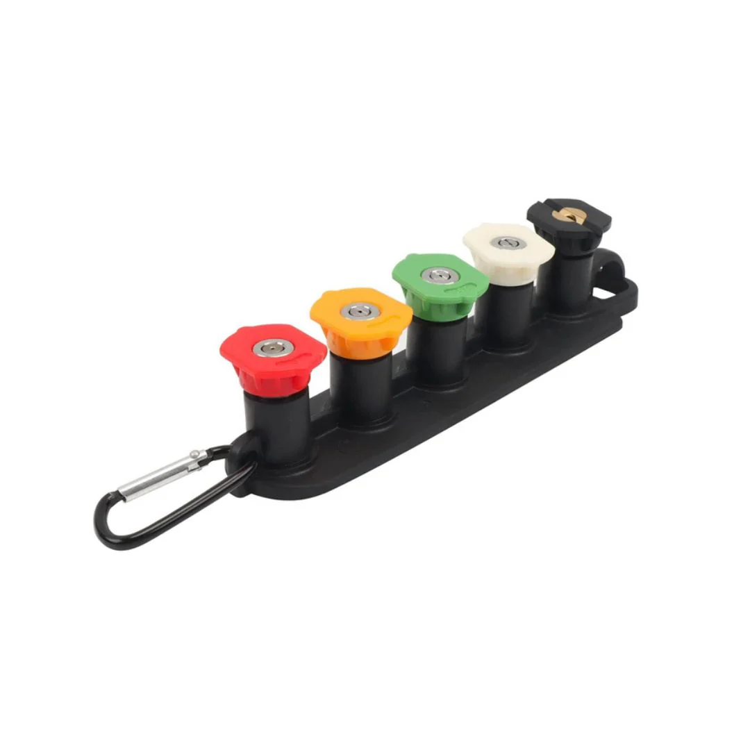1/4" Quick Connect Power Washer Nozzle Holder with Belt Clip