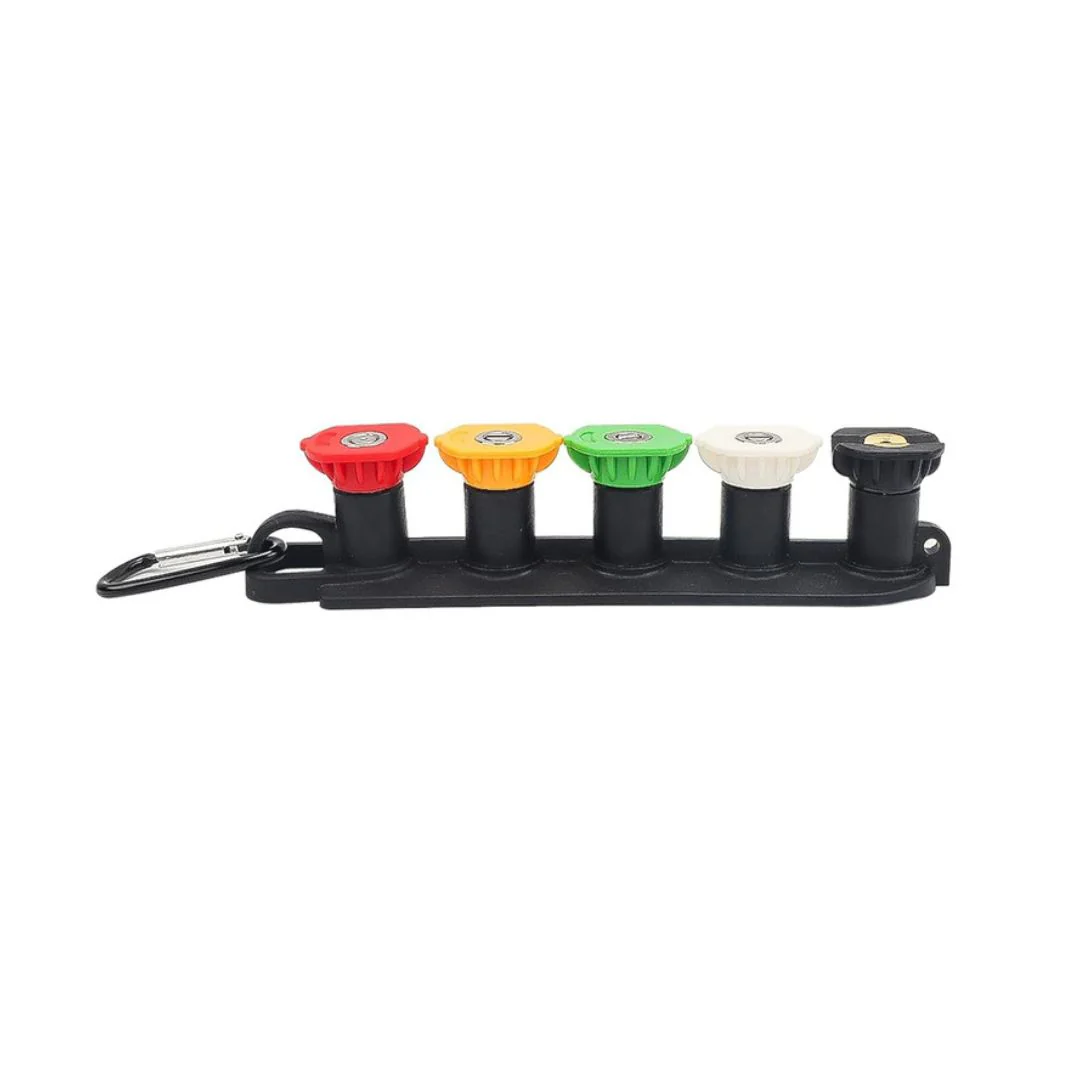 1/4" Quick Connect Power Washer Nozzle Holder with Belt Clip - Image 3