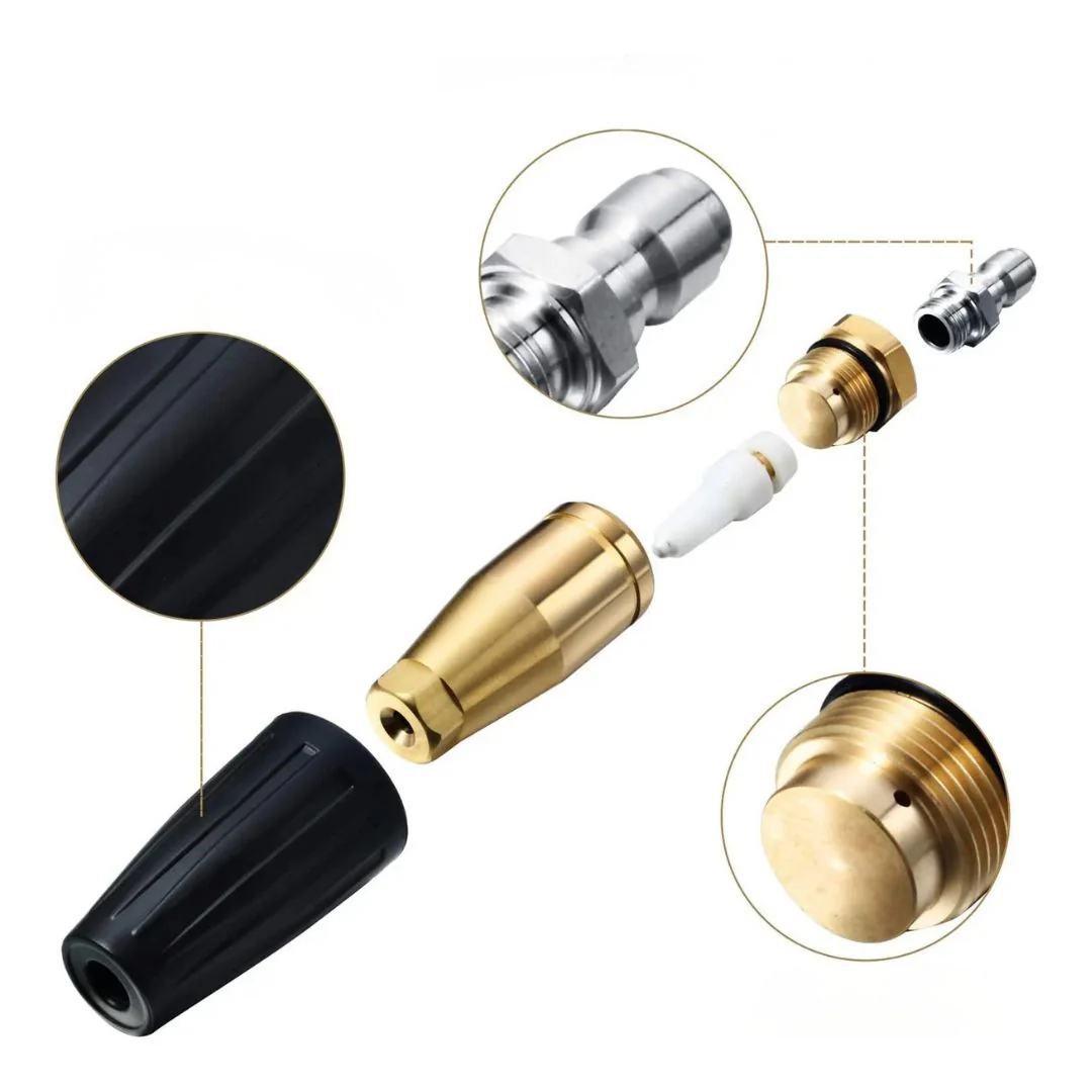 360° Rotating Turbo Nozzle with 1/4” Quick Release - Image 4