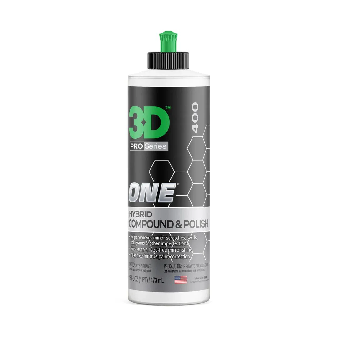 3D ONE - One Step Compound 16oz (473ml)