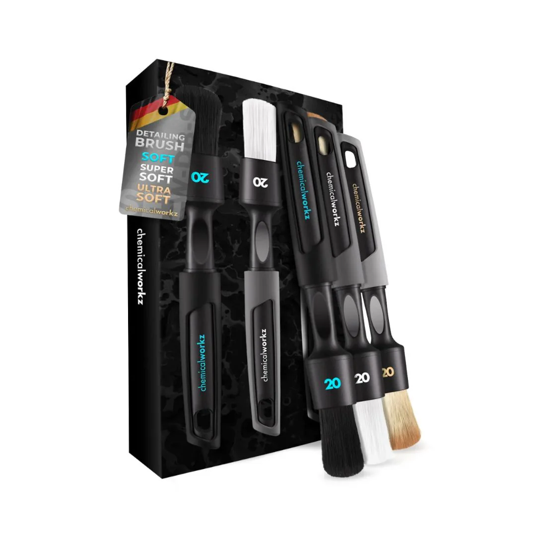 Chemicalworkz All-in-One Detailing Brush Set
