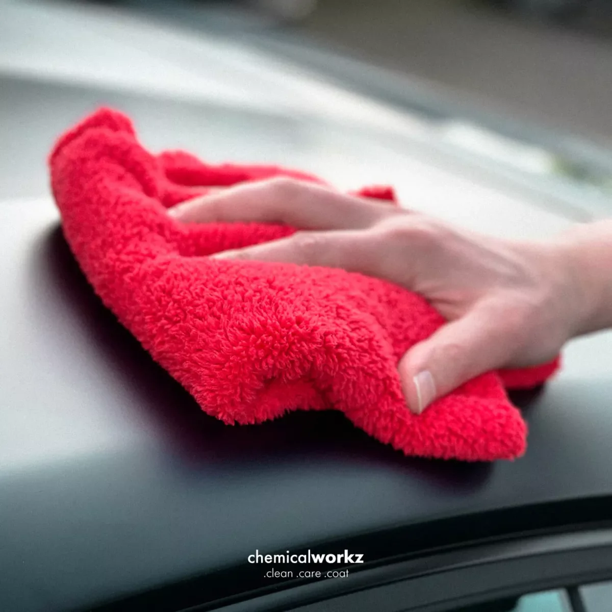 Chemicalworkz Edgeless Soft Touch Towel 500gsm - Red - Image 6