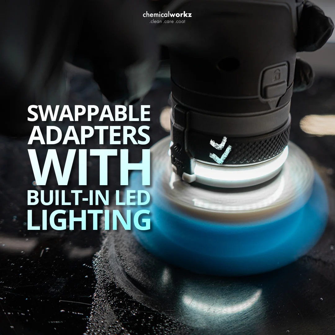 Chemicalworkz EVO Mini PRO Cordless Hybrid Dual Action Polisher - Image 4