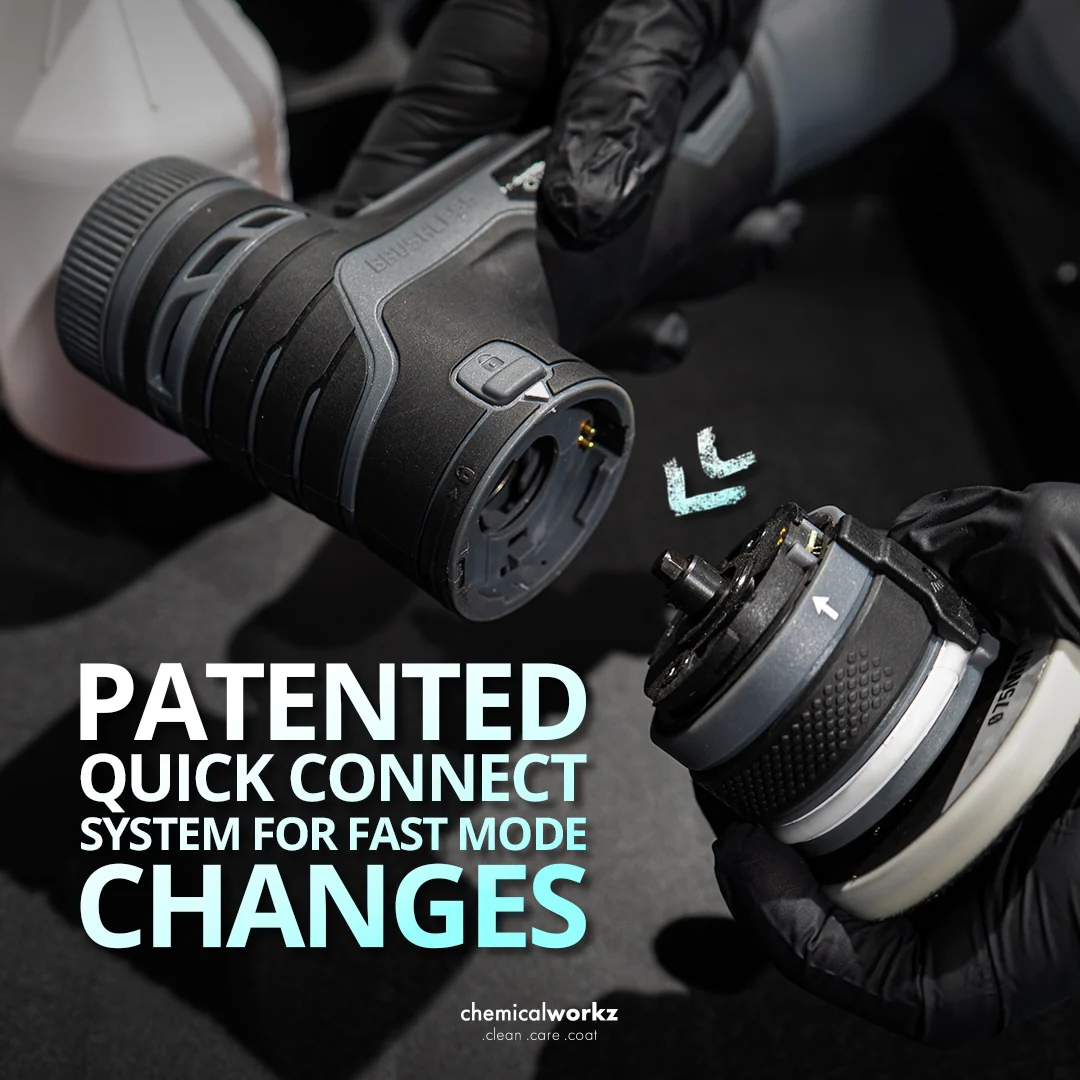 Chemicalworkz EVO Mini PRO Cordless Hybrid Dual Action Polisher - Image 6