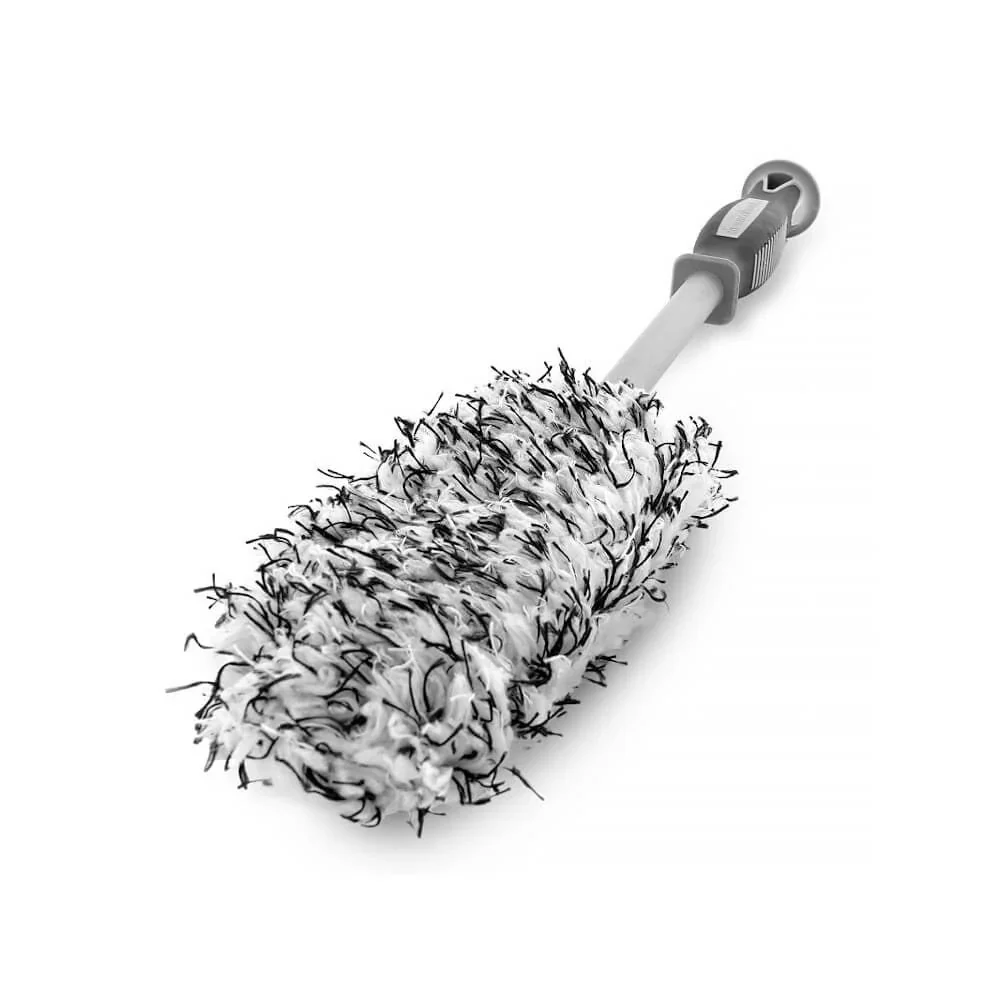 Chemicalworkz Flat Microfibre Wheel Brush with Washable Cover - Image 9