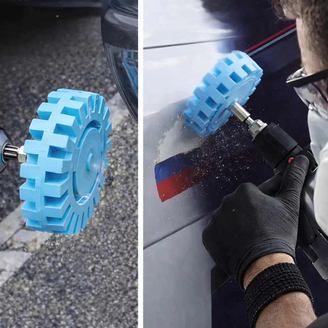 Chemicalworkz Toffee Wheel Glue and Sticker Removal Disc with Adapter - Image 2