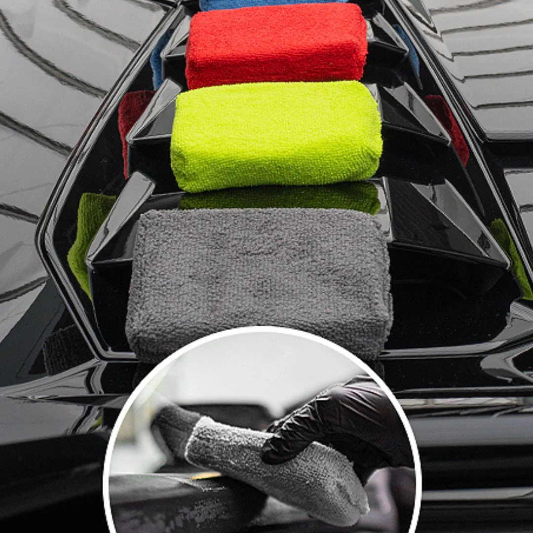 Chemicalworkz Wax, Sealant and Ceramic Coating Applicator Grey - 2 Pack - Image 5