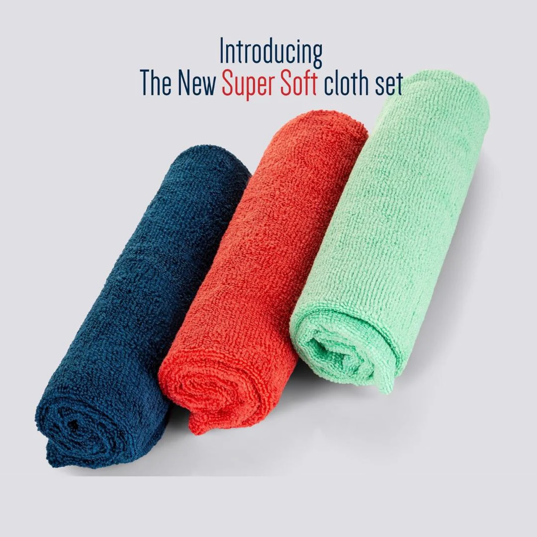 EWOCAR Edgeless Microfibre Cloth 320gsm - 3 Pack - Image 3