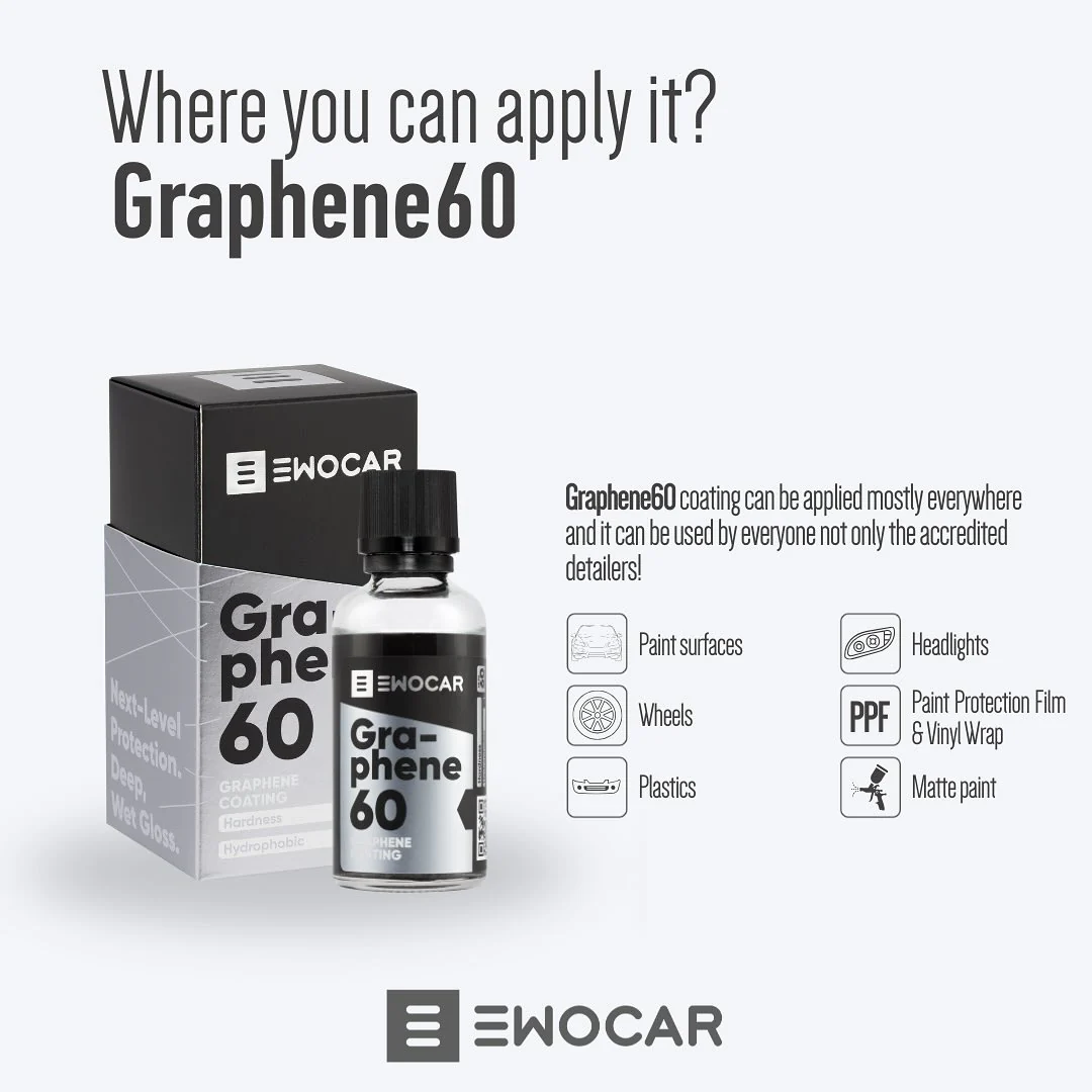 EWOCAR Graphene60 50ml - 5 Year Ceramic Coating - Image 3