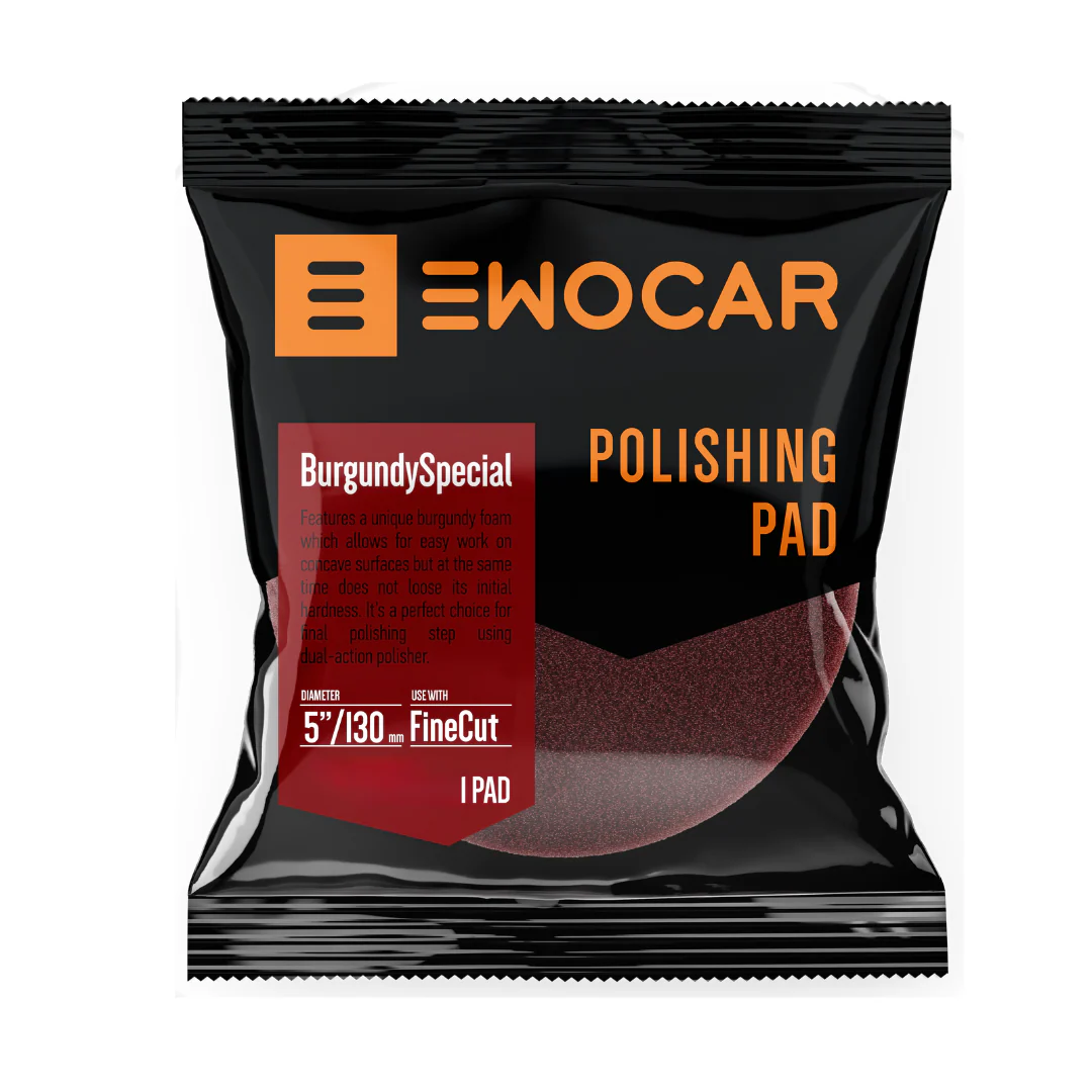 EWOCAR Polishing Pad Burgundy 5" - Finishing - Image 2