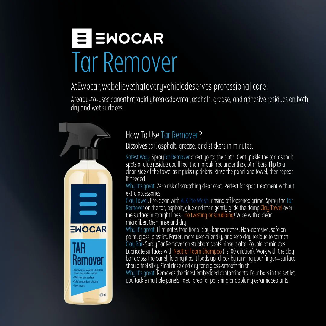 EWOCAR Tar & Adhesive Remover - Image 3