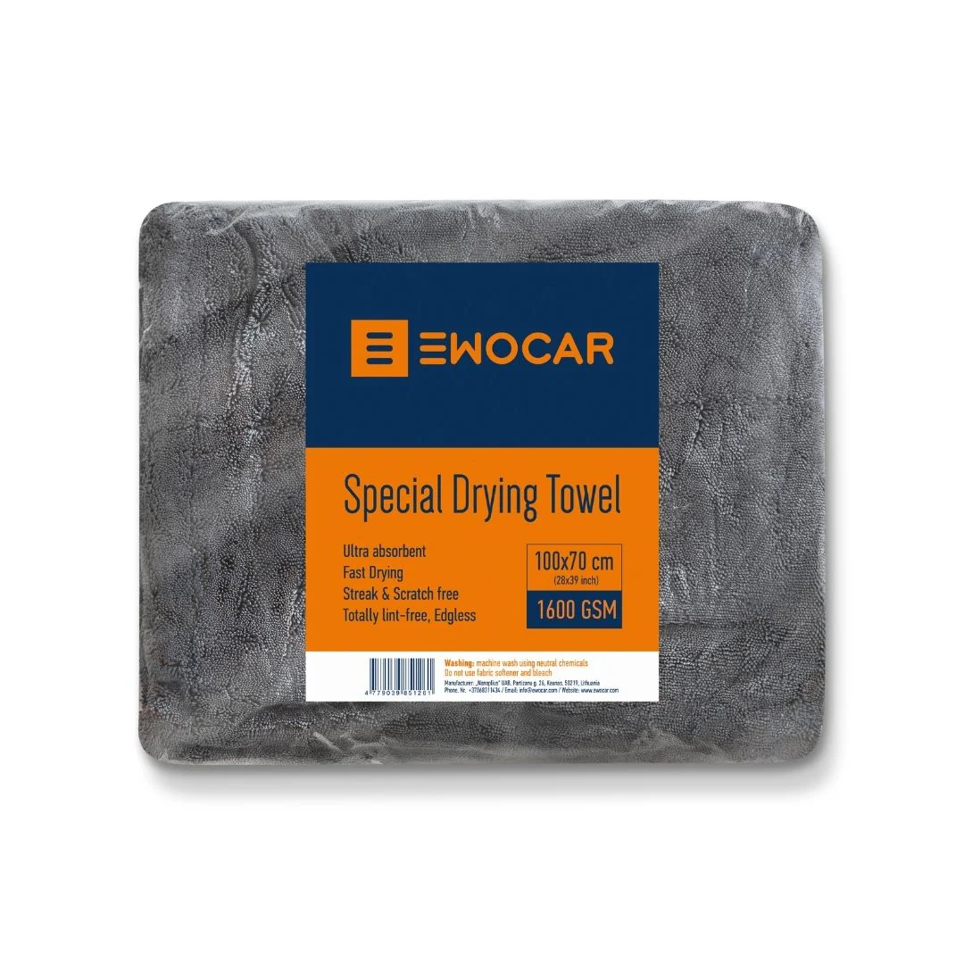 EWOCAR Twisted Loop Drying Towel 1600gsm (70x100cm)