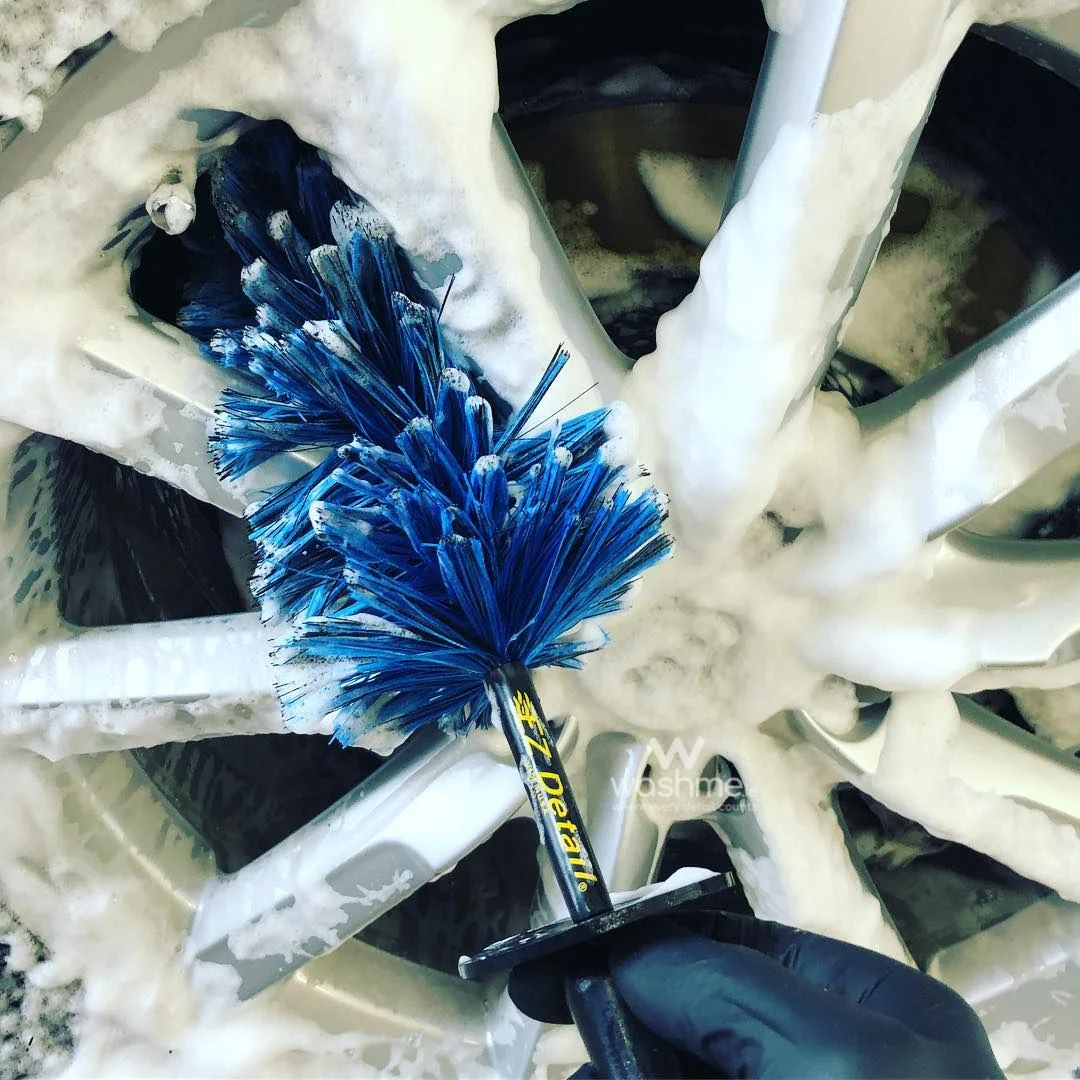EZ Detail Wheel Brush Large - Wheel & Engine Bay Brush - Image 6
