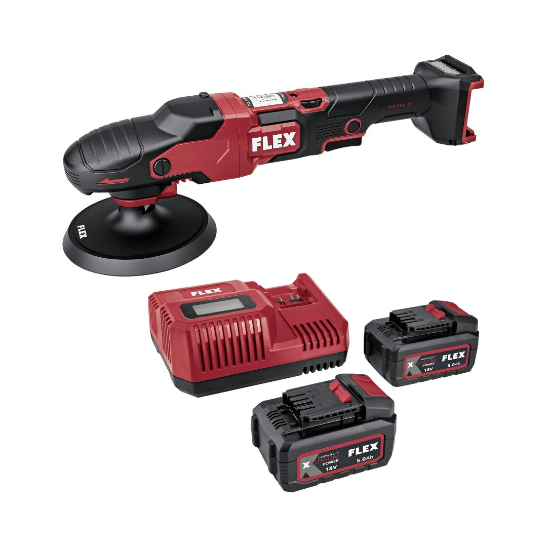 Flex PE 150 18V Cordless Rotary Polisher Kit - NEW VERSION