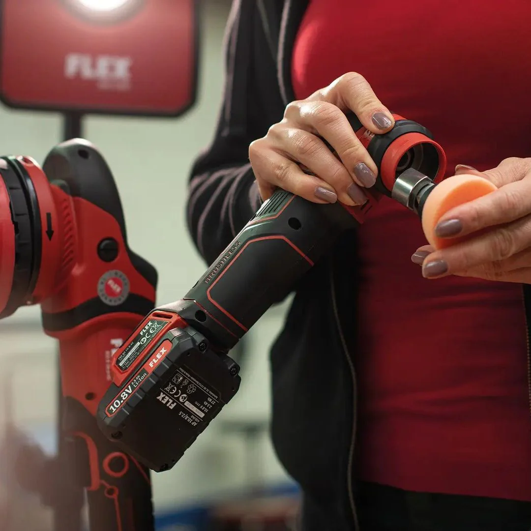 Flex PXE 80 Mini Cordless Polisher Kit (New 2025 12V Version) - Image 9