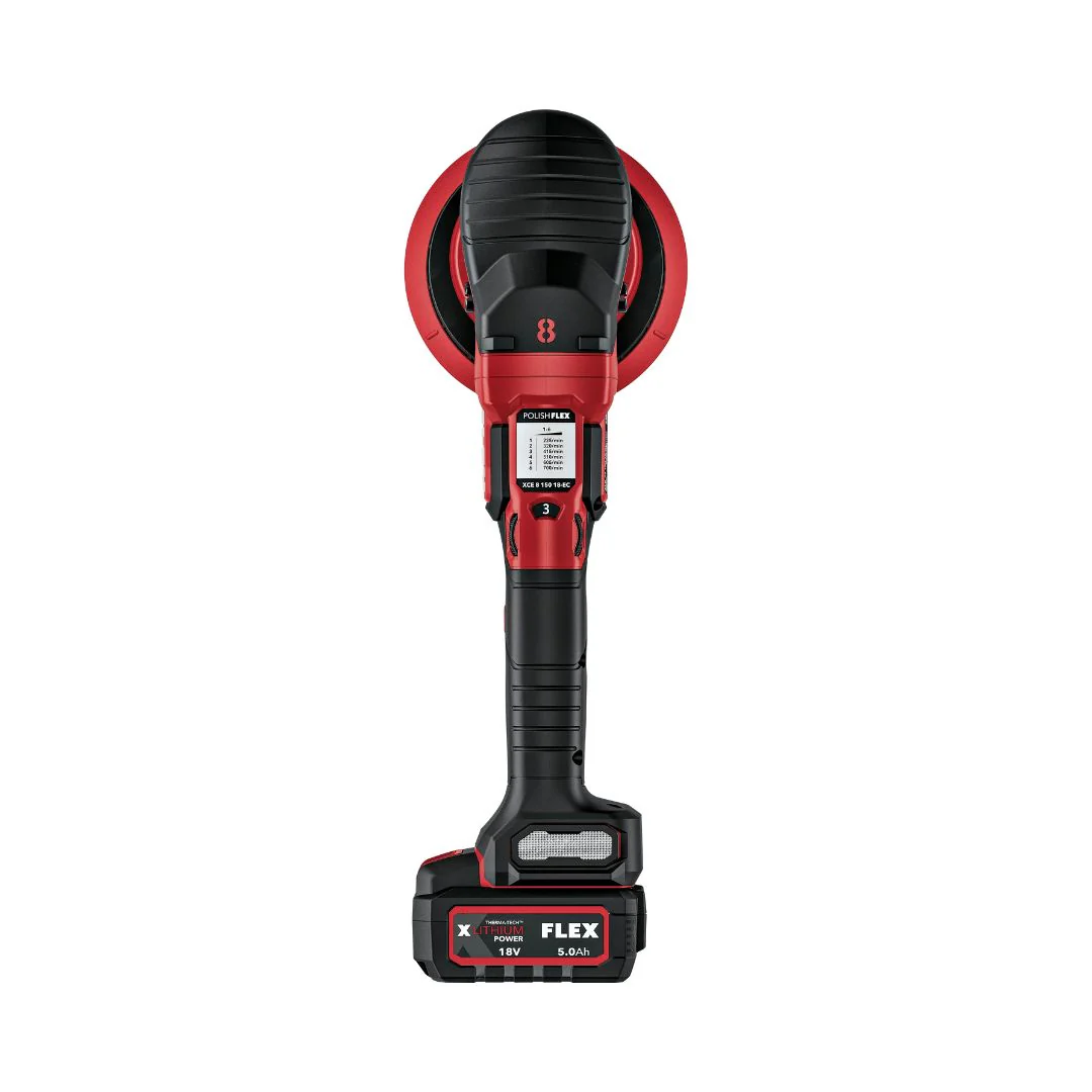 Flex XCE 8 150 Cordless Orbital Polisher Kit (New 2025 version) - Image 9