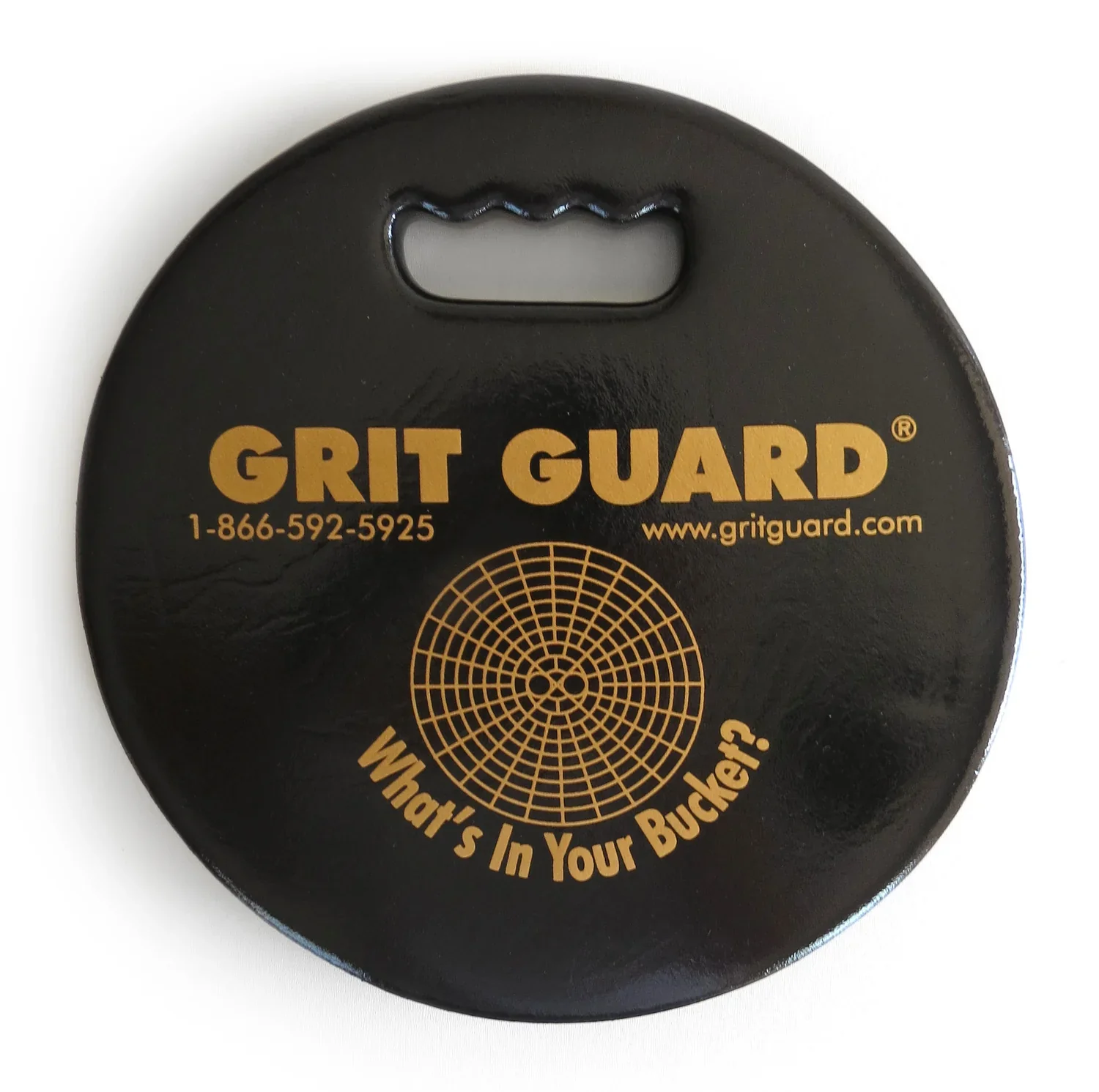 Grit Guard Bucket Seat Lid Cushion Black