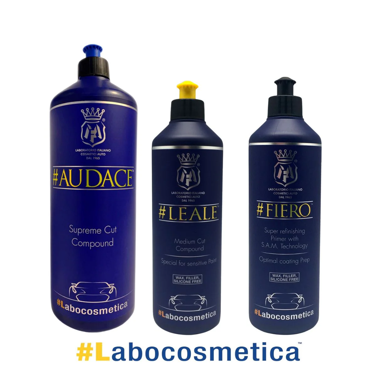 Labocosmetica Compound Professional Kit AUDACE, LEALE & FIERO