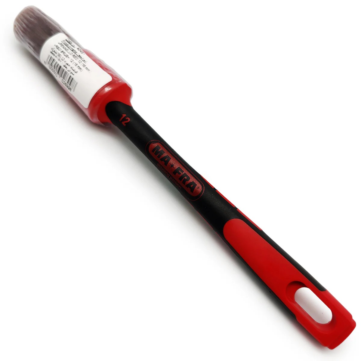 MaFra Stiff Detailing Brush 12 Red - Image 8