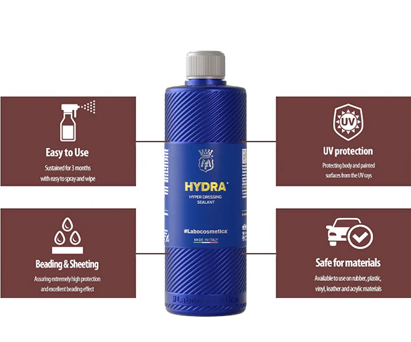 Labocosmetica HYDRA Tyre and Trim Dressing 500ml - Image 10