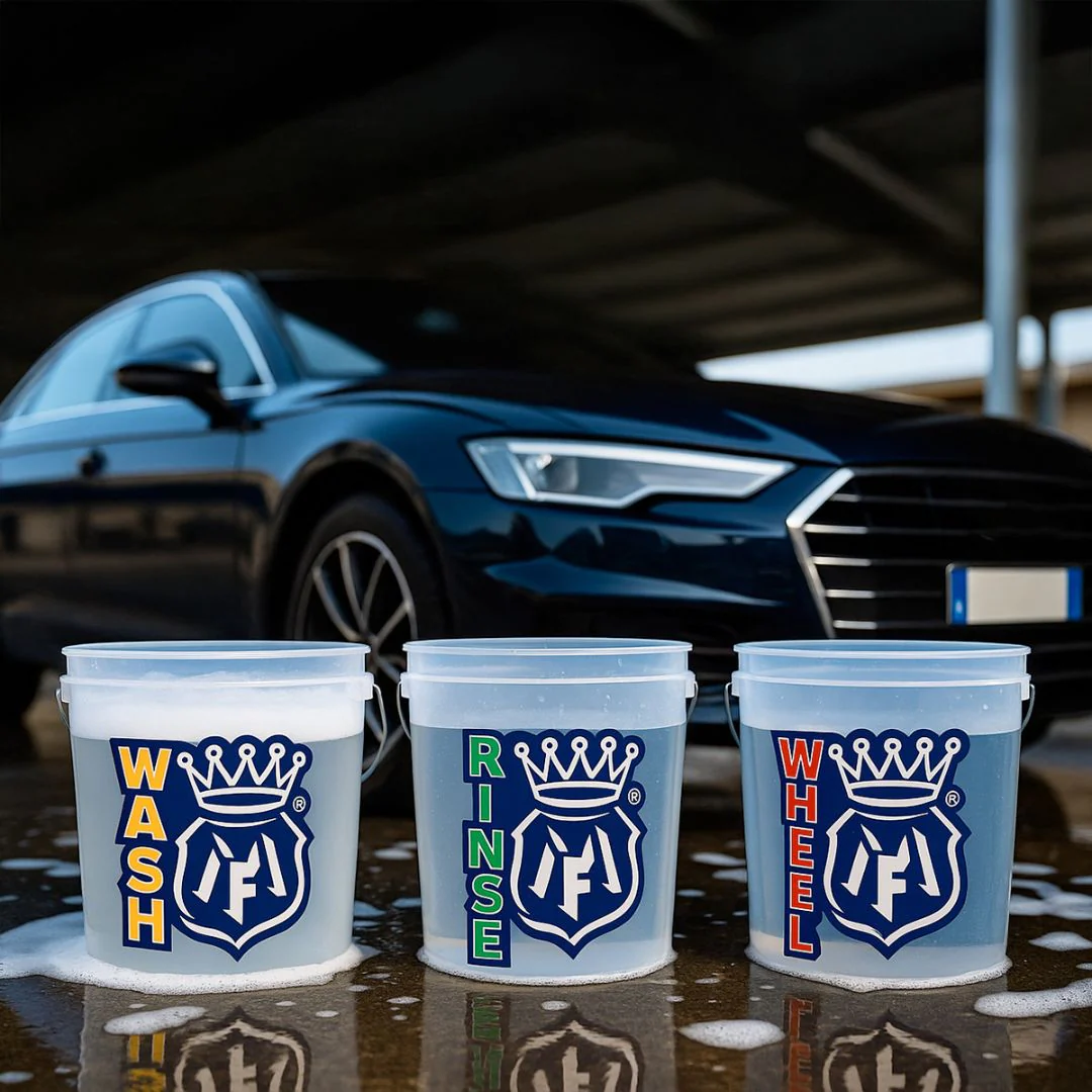 Labocosmetica Wash, Rinse and Wheels Detailing Bucket Stickers - Image 2