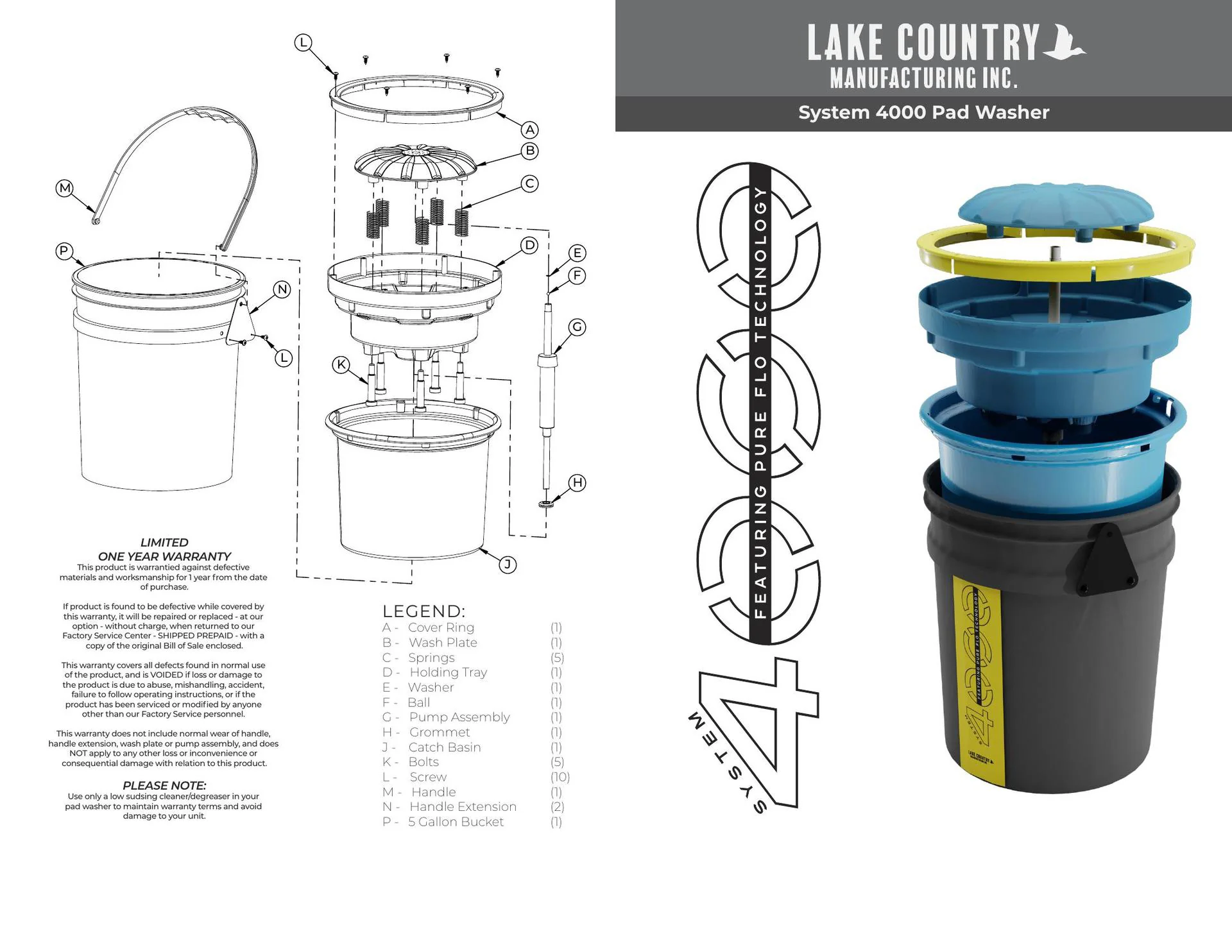Lake Country System 4000 Polishing Pad Washer - Image 5