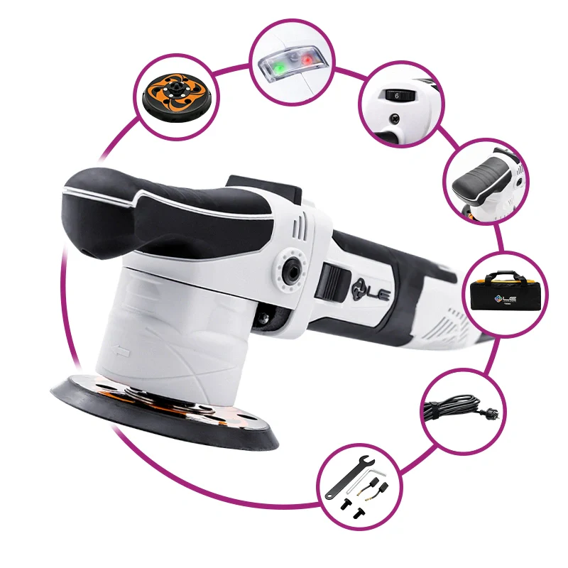 Liquid Elements T2000 V4 8mm Orbit Dual Action Polisher - Image 2