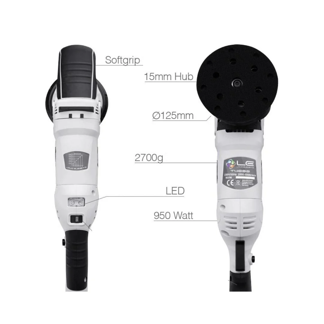 Liquid Elements T4200 - 15mm Orbit Dual Action Polisher - Image 5