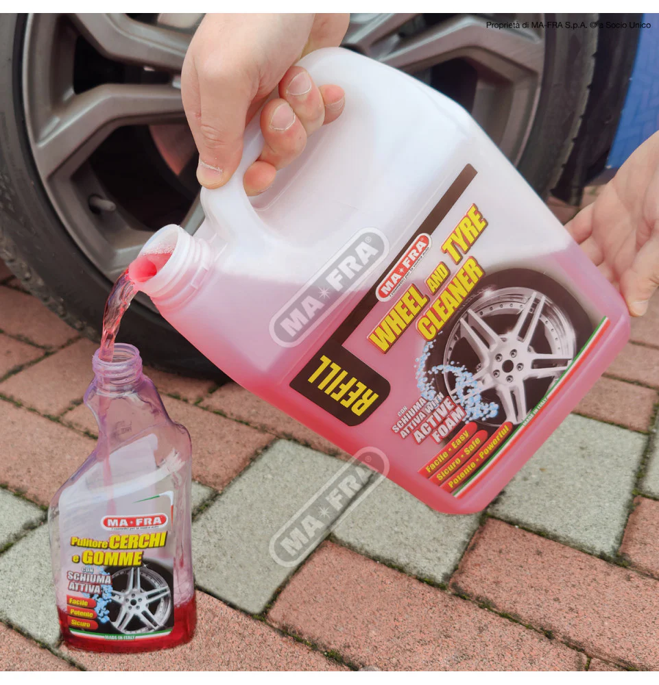 MaFra Acid-Free Wheel and Tyre Cleaner 4500ml - Image 2