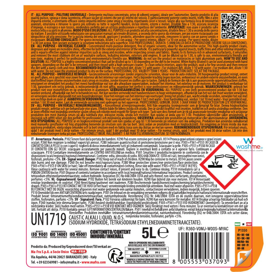 MaFra APC All Purpose Cleaner 5L - Image 9