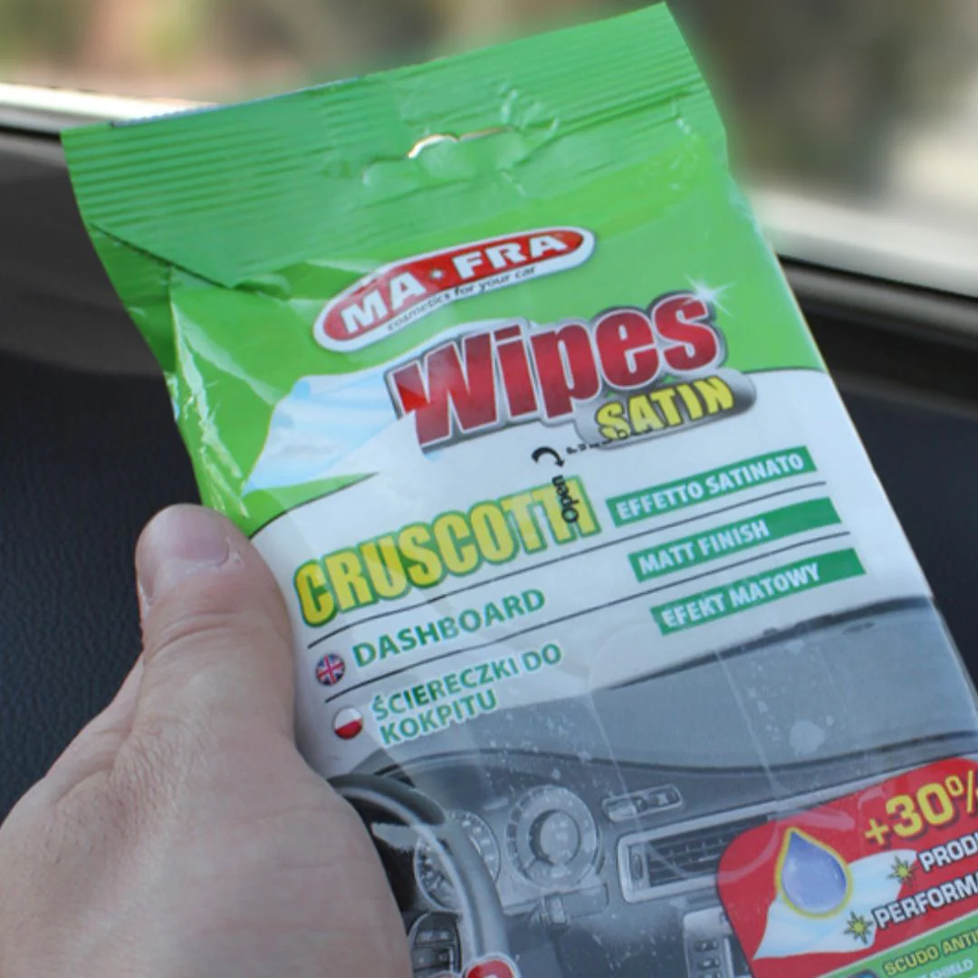 MaFra Dashboard Wipes Satin Sheen (20pcs) - Image 5