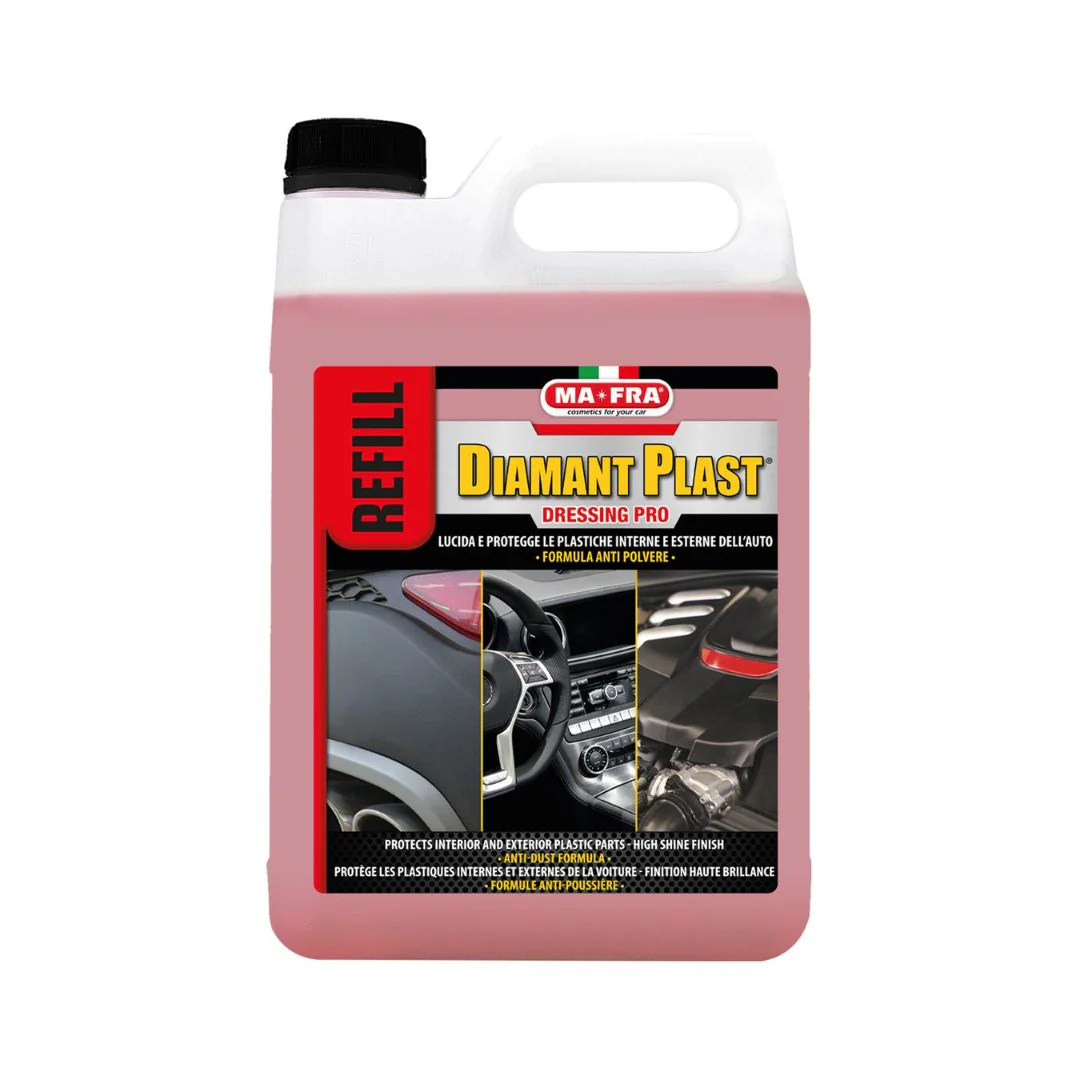 MaFra Diamant Plast Pro Plastic Trim Dressing & Dashboard Shine - Image 8