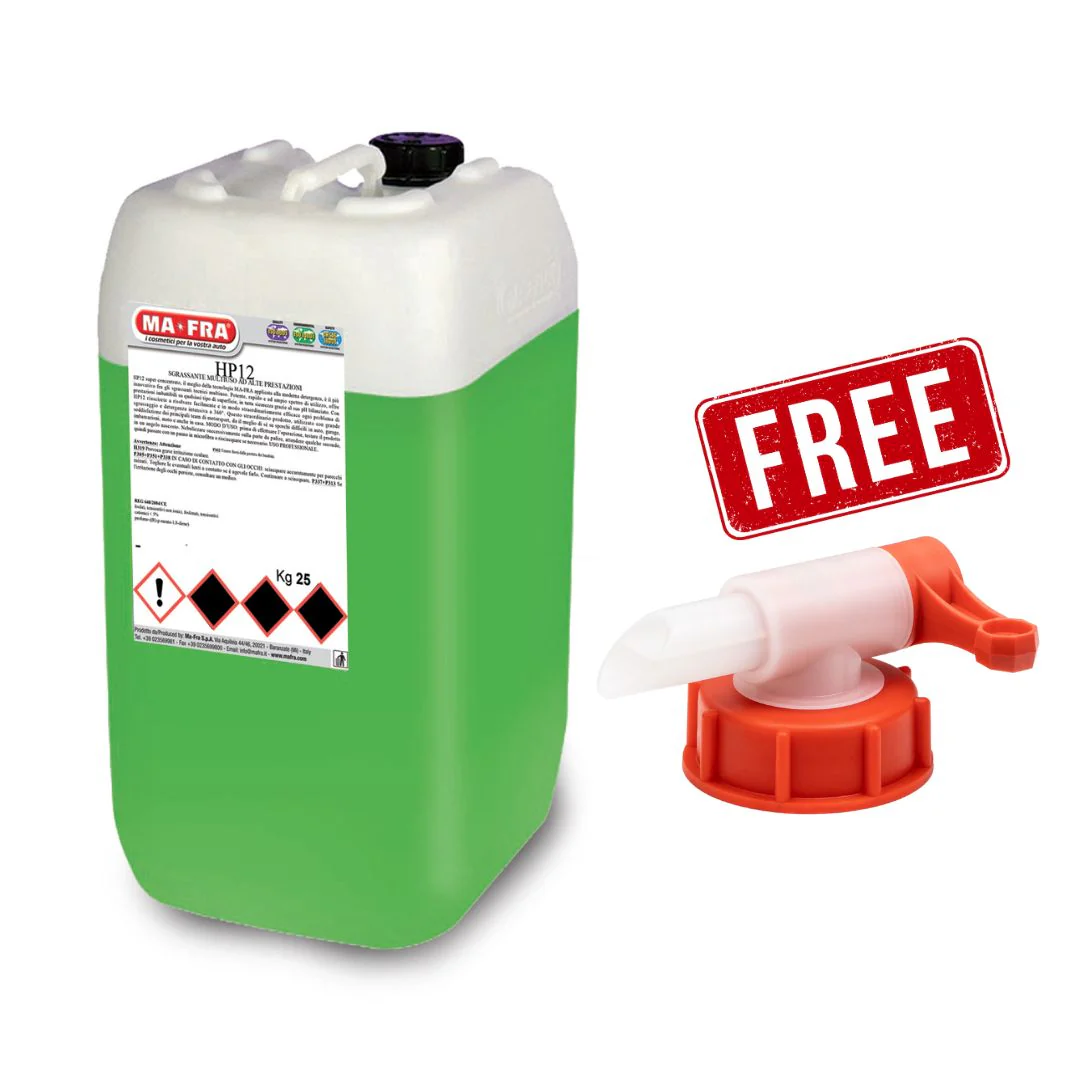 MaFra HP12 High Performance Heavy Duty Industrial All Purpose Cleaner and Degreaser - Image 6