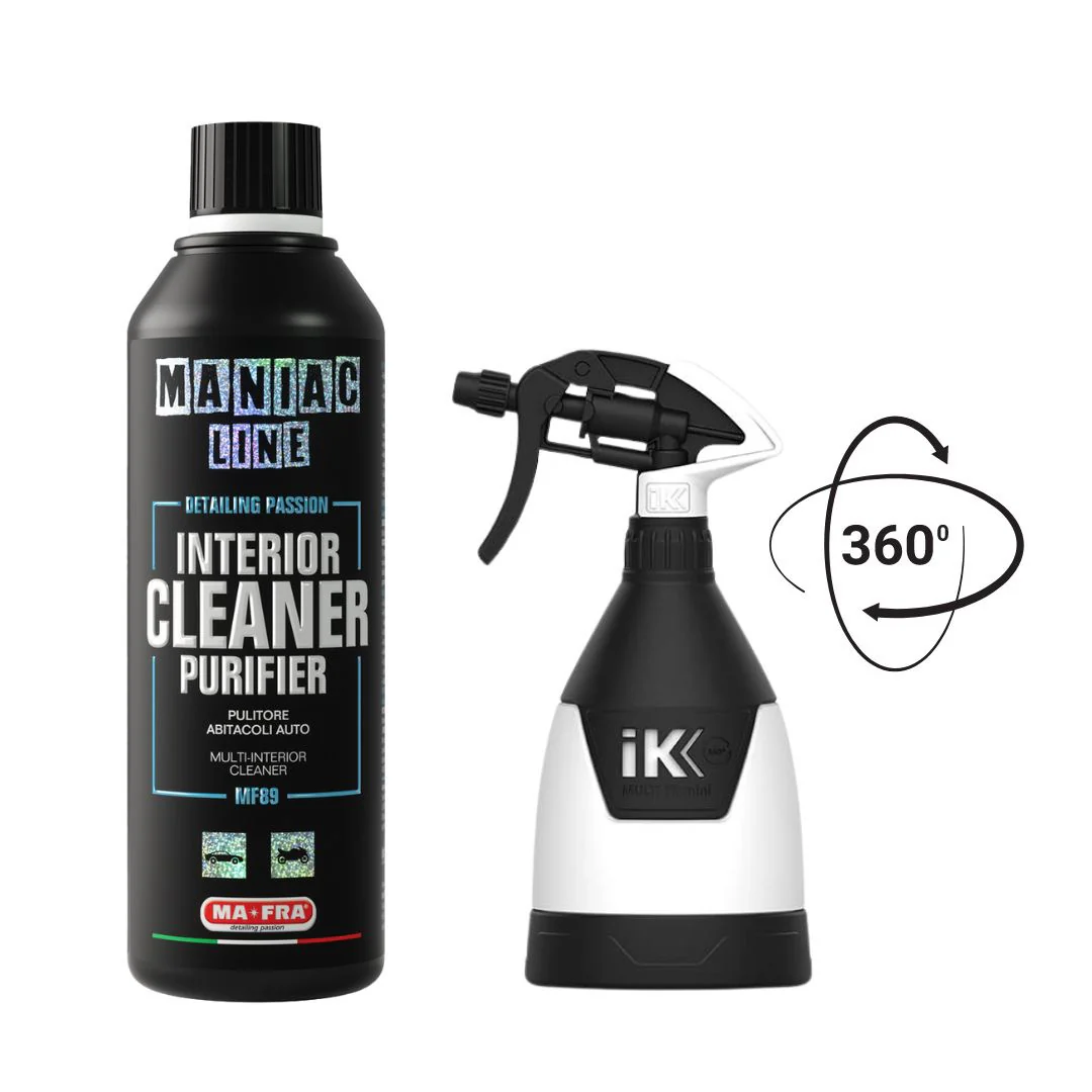 Maniac Interior Cleaner with IK Multi TR Mini 360º