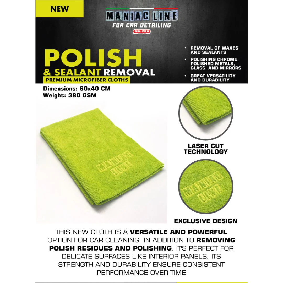 Maniac Polish and Sealant Microfibre Buffing Cloths - 6 Pack - Image 6