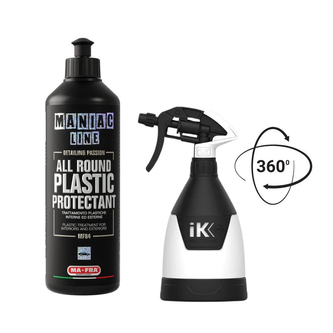 Maniac Tyre and Plastic Dressing with IK Multi TR Mini 360º