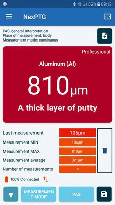 NexDiag Paint Depth Gauge - Professional - Image 6