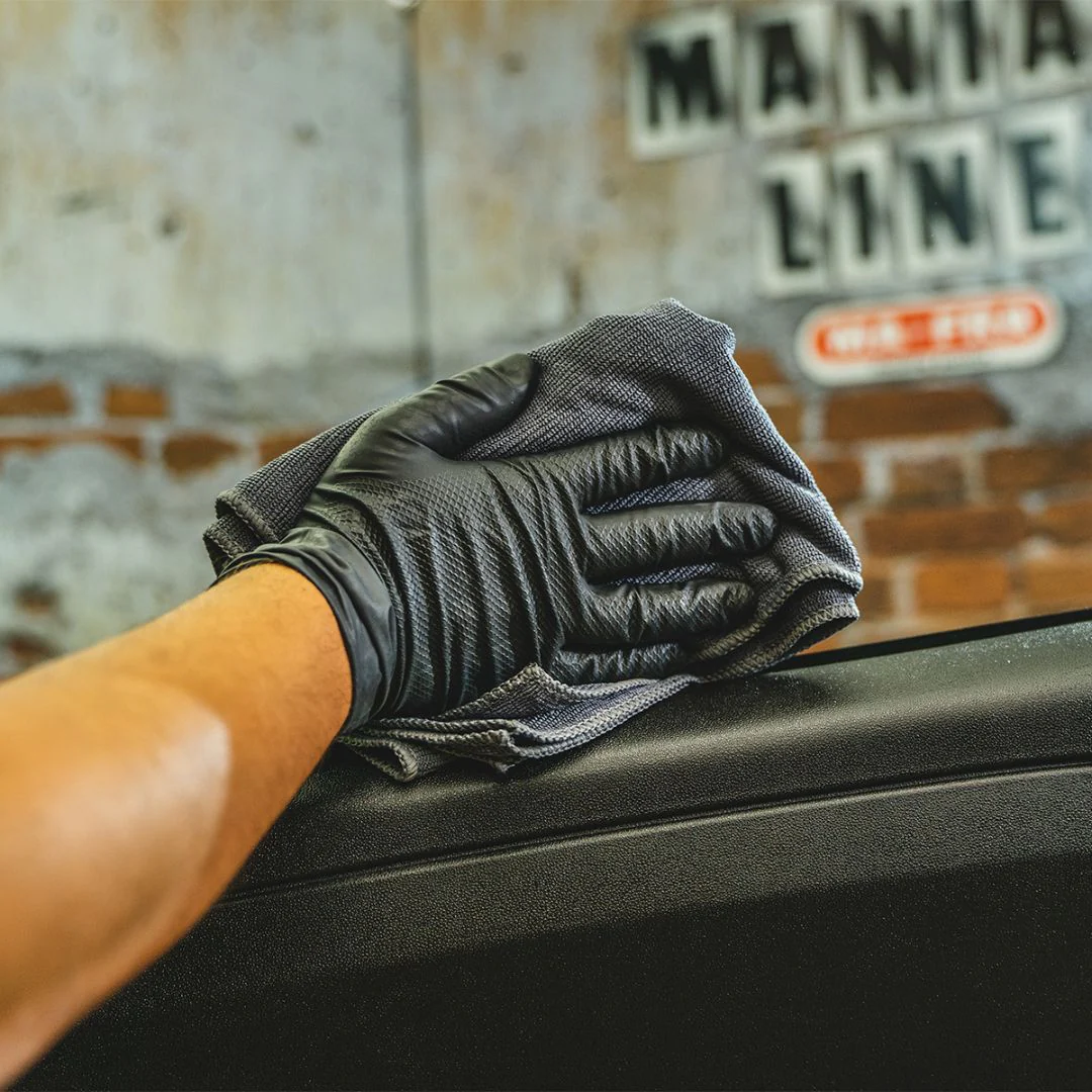 NORSE Diamond Black Nitrile Gloves (8g) 50 pack - Image 2