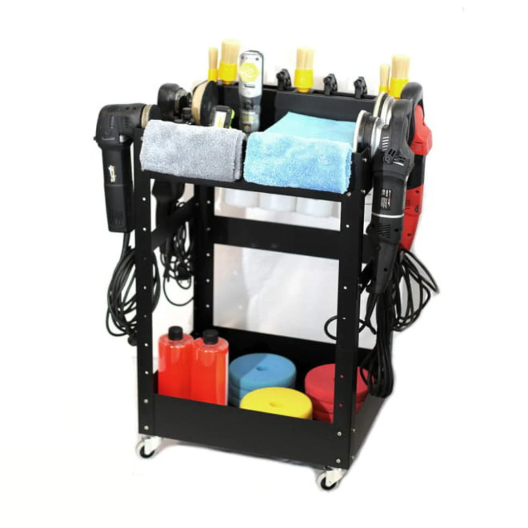 Poka Premium Detailing Trolley 2 Shelves