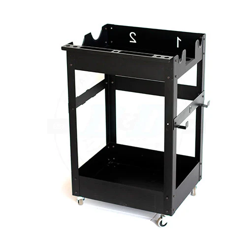 Poka Premium Detailing Trolley 2 Shelves - Image 2