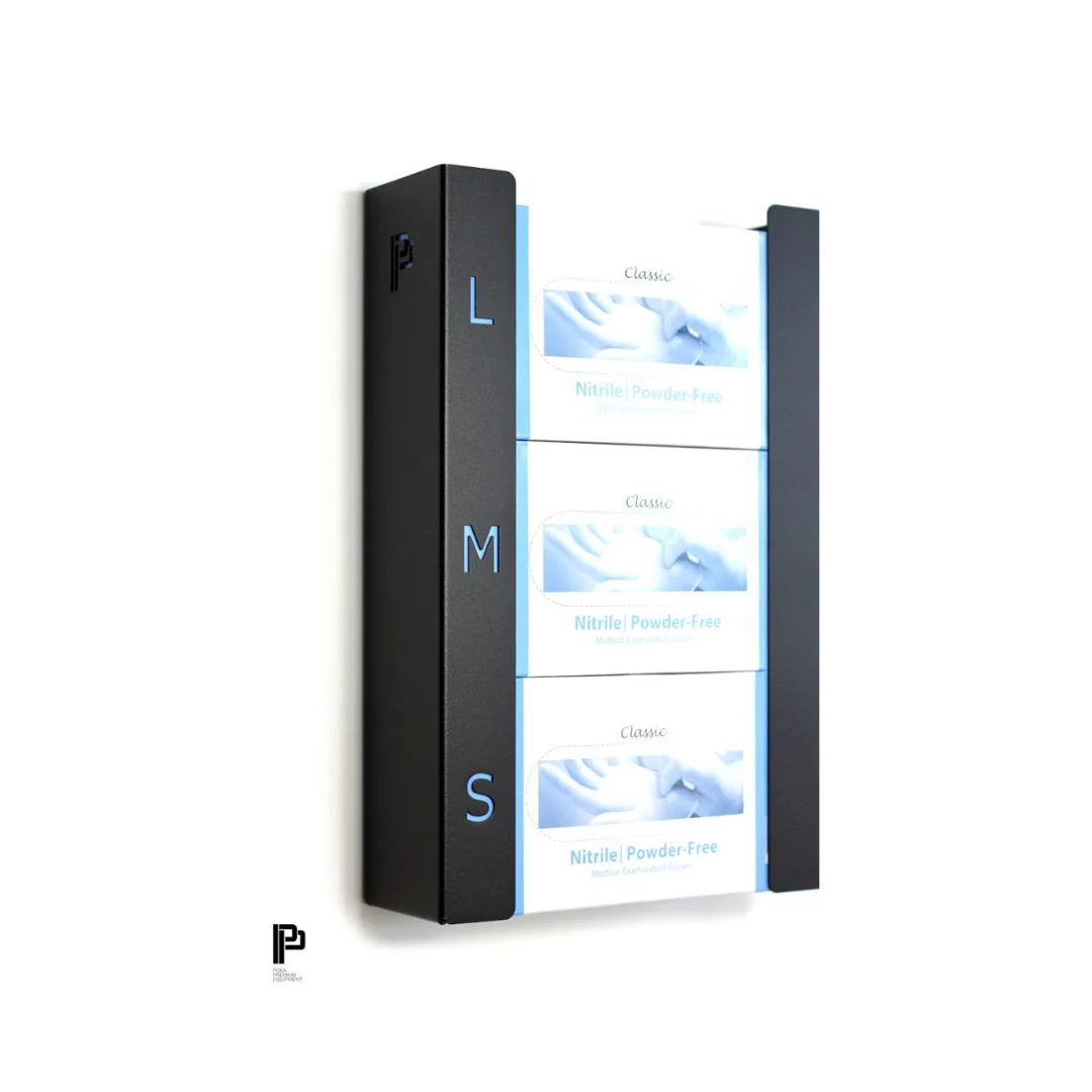Poka Premium Triple Glove Box Holder with Norse Blue Gloves - Image 2