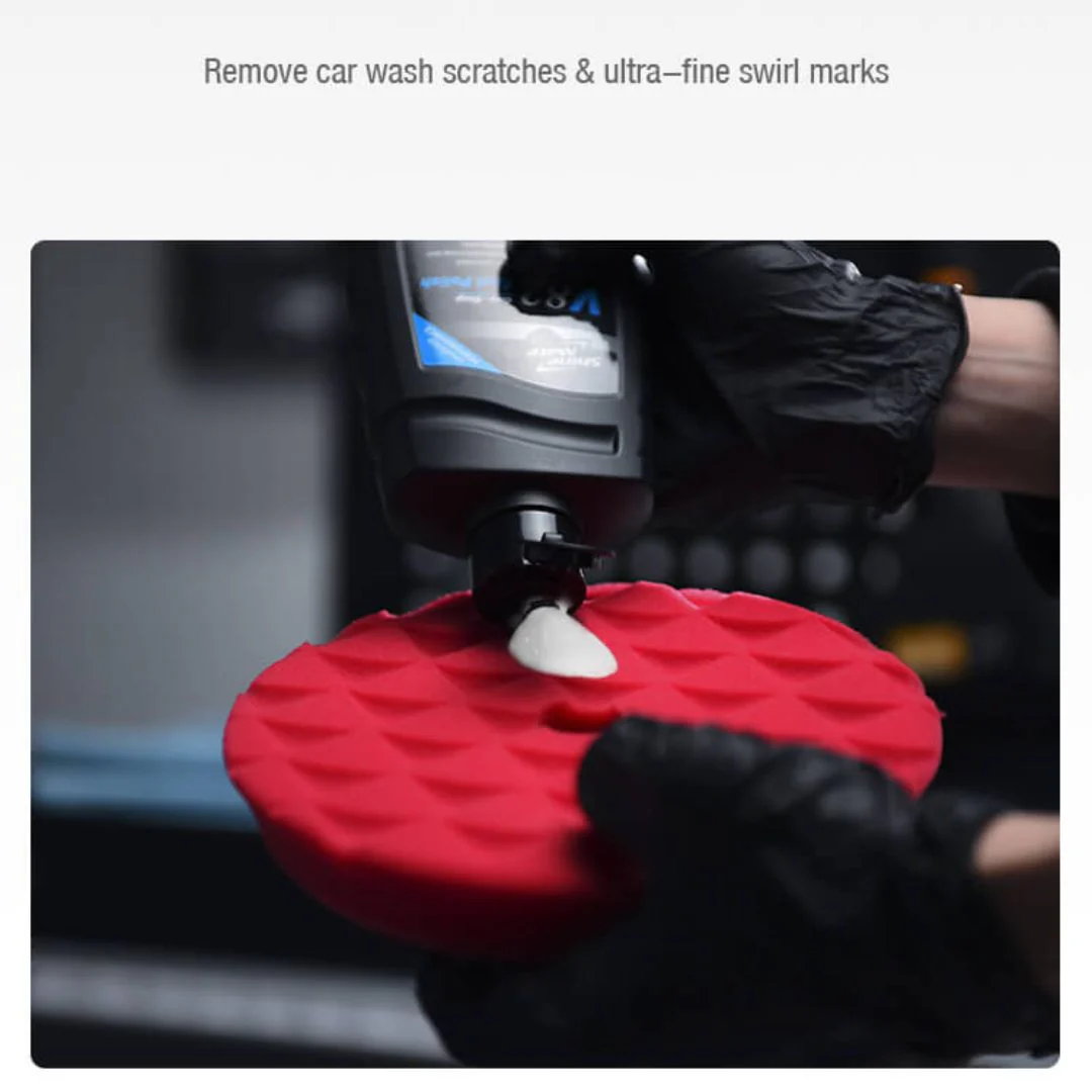 ShineMate Black Diamond Polishing Pad 3" - Finishing Red - Image 2