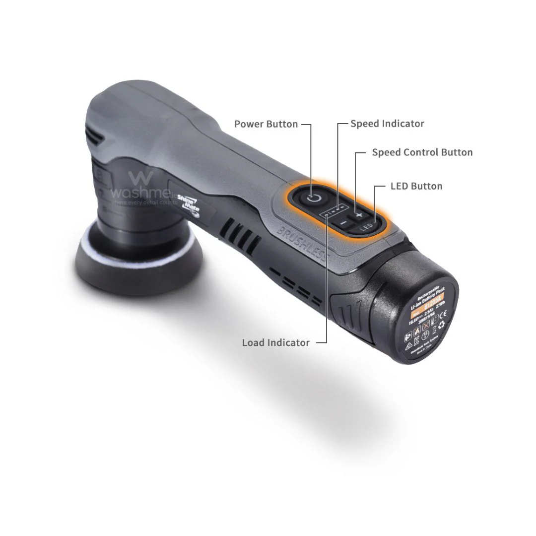 ShineMate EB210 Cordless Polisher Kit - Image 5