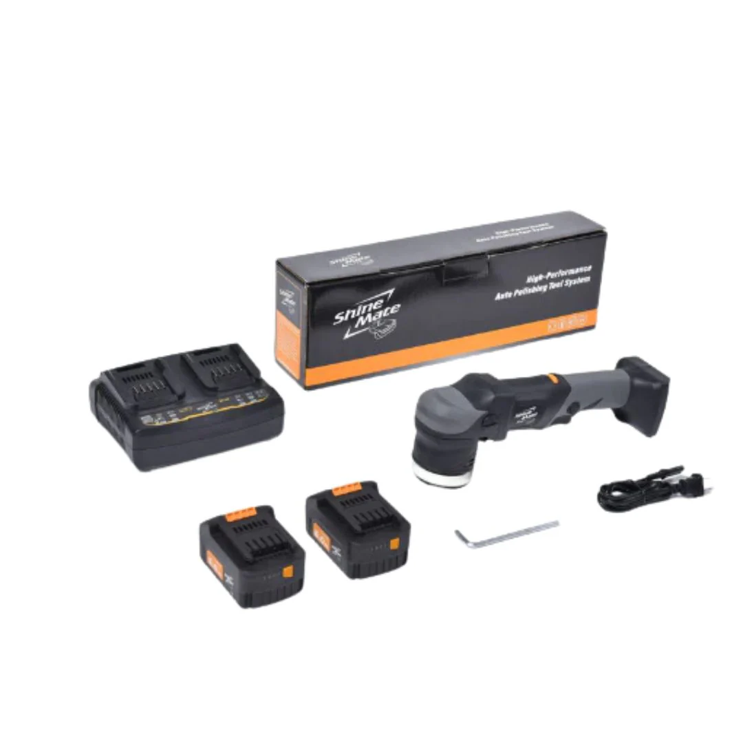 ShineMate EB351-3/12 Cordless Orbital Polisher Kit - Image 2