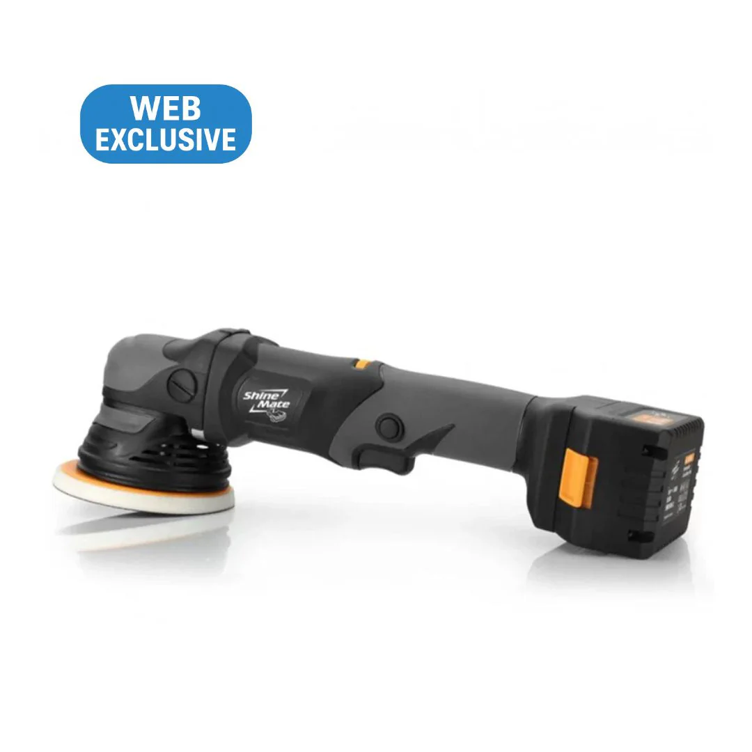 ShineMate EB351-5/12 Cordless Orbital Polisher Kit