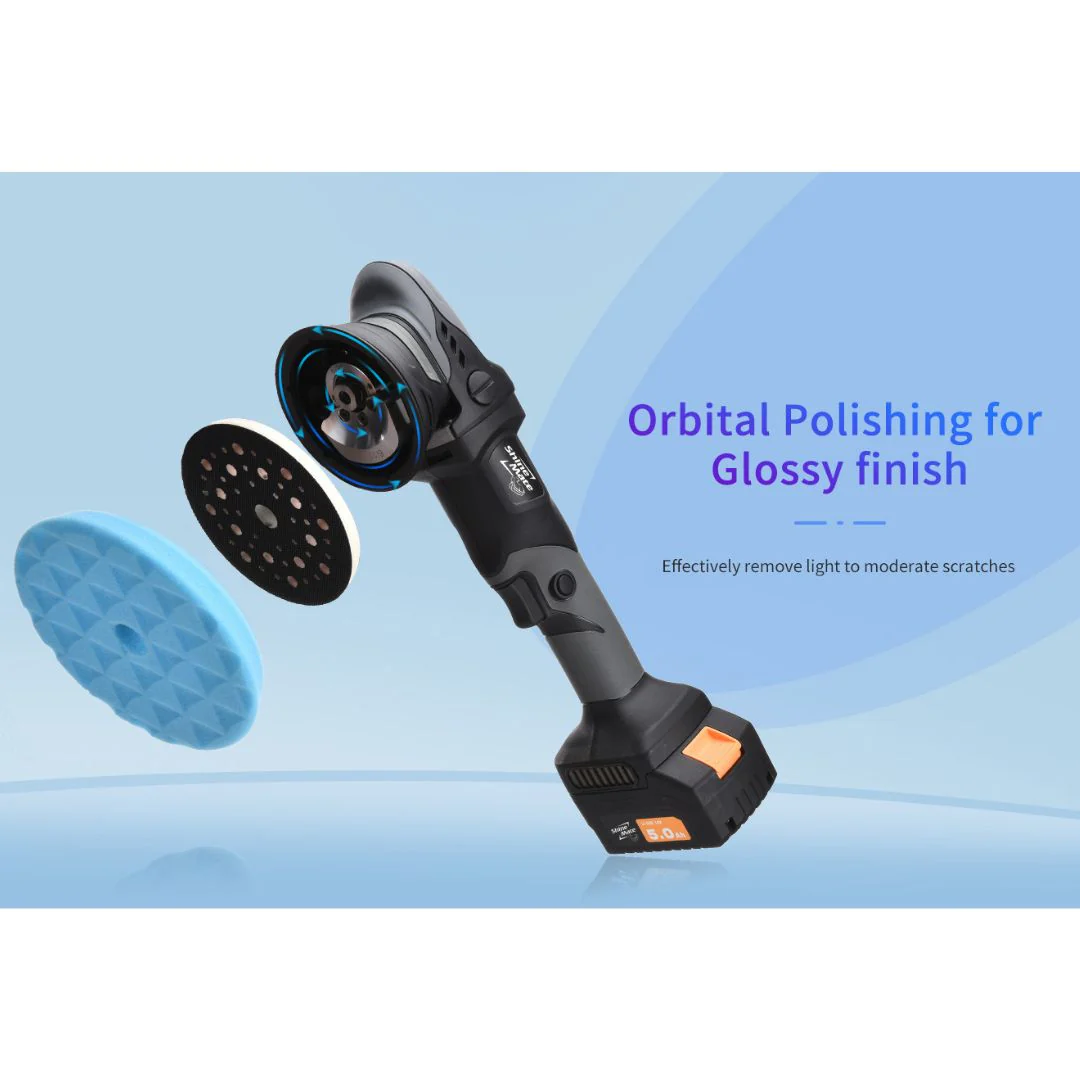 ShineMate EB351-5/12 Cordless Orbital Polisher Kit - Image 14