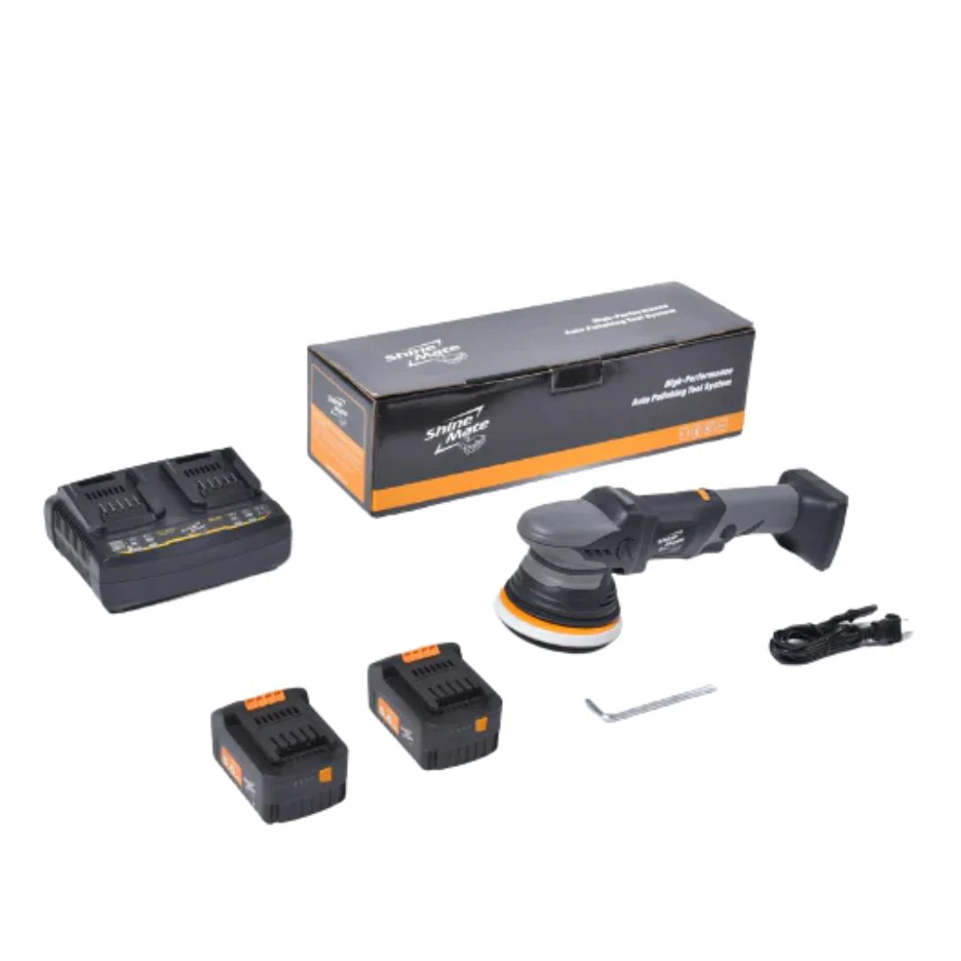 ShineMate EB351-5/12 Cordless Orbital Polisher Kit - Image 2