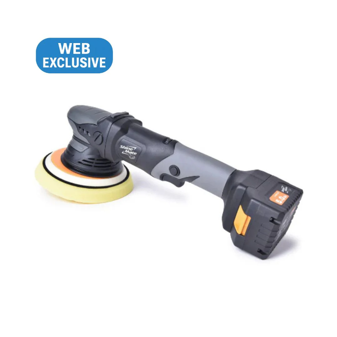 ShineMate EB351-5/15 Cordless Orbital Polisher Kit