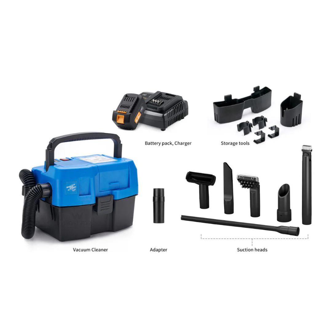 ShineMate EC405 Cordless Wet and Dry Vacuum Cleaner - Image 25