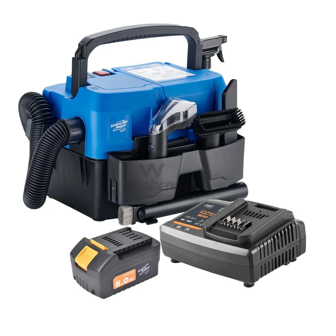 ShineMate EC405 Cordless Wet and Dry Vacuum Cleaner - Image 4